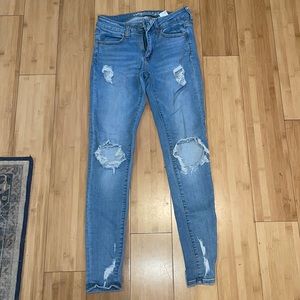 American Eagle jeans, Super Super Stretch jegging, Size 4 regular